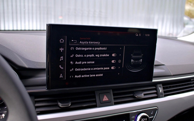 Audi A4 cena 165937 przebieg: 1, rok produkcji 2024 z Dąbrowa Tarnowska małe 254